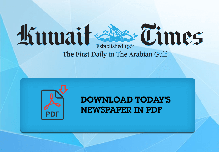 Download Today's Kuwait Times Newspaper PDF