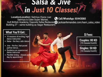 Salsa and jive classes