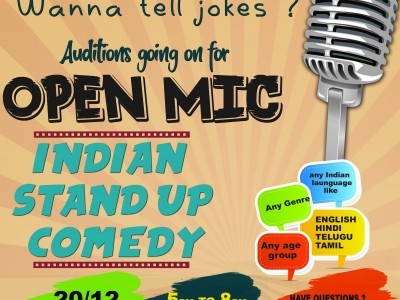 4final stand up comedy design 