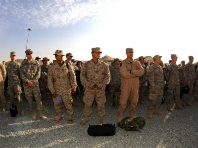 American troops