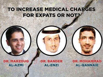 Increase medical charges expats kuwait doctors debate