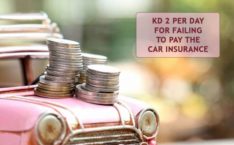 Kd2-fine-failing-to-pay-the-car-insurance-kuwait